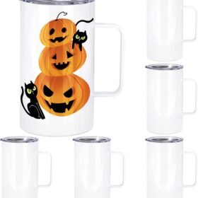 6-Pack 24 oz Sublimation Tumblers